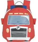 L&auml;ssig Kinderrucksack Tiny Backpack Tiny Drivers Fire Engine - Rot
