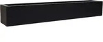 VIVANNO Blumenkasten Fiberglas FLOBO Kasten, Anthrazit matt - 100x17x15 cm - Grau