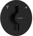 hansgrohe DuoTurn S Mischer Unterputz f&uuml;r 2 Verbraucher, Mattschwarz - Schwarz