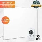 Infrarotheizung 450 Watt inkl. Thermostat APP-Funktion Wifi Fernbedienung, Timer,