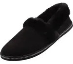 Skechers Cozy Campfire Team Toasty Frauen Vegane Kunstfell Hausschuhe Schwarz...