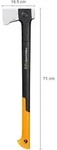 Fiskars X28, Einzelne Axt, Spaltaxt, 1 St&uuml;ck(e), Schwarz, Orange, Stahl, 710 mm,