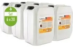 6x 20 L FLAMBIOL&reg; Bioethanol 96,6% Premium f&uuml;r Ethanolkamin in Kanistern
