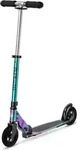 Micro Scooter Speed Neochrome matt - verstellbar und faltbar - Aluminium - Schwarz