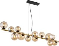 Globo Lighting H&auml;ngeleuchte Metall schwarz matt, 13x G9 LED