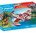 PLAYMOBIL Action Heroes 71463 Feuerwehrflugzeug mit L&ouml;schfunktion - Bunt