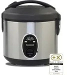 Solis Reiskocher, 370 W, 0,8 L Volumen, Warmhaltefunktion, Beschichtung - Silber