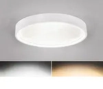 LED Deckenleuchte Wei&szlig; matt, &Oslash; 45cm - Wei&szlig;