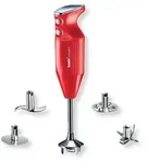 Bamix MAXX, P&uuml;rierstab, 0 l, 350 W, Rot - Rot