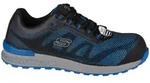 Skechers Schuhe Bulklin Lyndale, 77180ECBLU, Gr&ouml;&szlig;e: 39,5 - Schwarz/Blau - 39,5