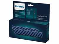 Philips Original Mikrofaser Ersatzbürsten-Set Powerbürste für AquaTrio Nass- und