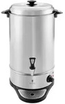 Warmwasserbereiter mit Tropfgitter Edelstahl 230V 10L - Silber