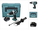 Makita DHP 458 M1J Akku Schlagbohrschrauber 18 V 91 Nm + 1x Akku 4,0 Ah + Makpac -