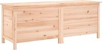 vidaXL Gartentruhe 150x50x56,5 cm Massivholz Tanne