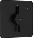 HansGrohe DuoTurn Q Mischer UP 1 Verbr.MSW Matt Black, 75614670 - Schwarz