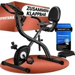 SPORTANA&reg; Heimtrainer Fahrrad EAGLE 4 &ndash; 4in1 Ausdauer Ergometer &ndash; Trainings App