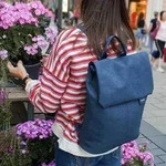 Zwei Mademoiselle.M Daypack 35 cm Laptopfach - Violett
