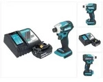 Makita DTD 172 RF1 Akku Schlagschrauber 18 V 180 Nm 1/4" Brushless + 1x Akku...