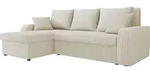 MIRJAN24 Ecksofa Kris Cord, Stilvoll Eckcouch mit Bettkasten und Schlaffunktion,