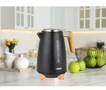 Princess 01.236061.01.001, 1,7 l, 3000 W, Beige, Schwarz, Edelstahl, Drahtlos -