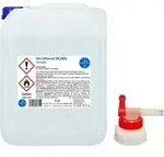 Kamin-Ethanol 99,98% Alkohol-Gehalt, wasserfrei I 5 Liter I Bioethanol I inkl. 1 x