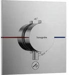 HansGrohe ShowerSelect Com.E TH UP 1AV 1Ausg chr Chrome, 15575000 - Silber