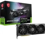MSI V513-619R GeForce RTX 4070 SUPER 12G GAMING X SLIM - Schwarz/Silber