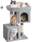 Feandrea Kratzbaum, 74 cm Katzenbaum, M, Katzenhaus f&uuml;r mittelgro&szlig;e Katzen bis zu 5
