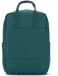 Elegante Damenrucksack Blau 14 Zoll Laptopfach - Blau