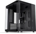 Jonsbo TK-1 2.0 Micro-ATX Geh&auml;use Tempered Glass - schwarz - Midi/Minitower - ATX