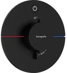 Fertigmontageset ShowerSelect Comfort S Thermostat, UP mattschwarz mattschwarz -