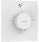 Hansgrohe ShowerSelect Comfort E Afbouwdeel Inbouwthermostaat Mat Wit - Wei&szlig;
