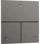 Fertigmontageset ShowerSelect Comfort E Absperrventil, UP brushed black chrome