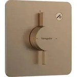 HansGrohe DuoTurn Q Brausemisch UP F-Set BBR Brushed Bronze, 75614140
