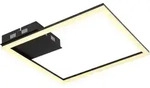 Globo Lighting Deckenleuchte Metall schwarz matt, LED - Schwarz