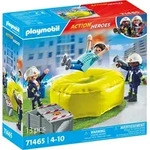PLAYMOBIL Action Heroes 71465 Feuerwehrleute mit Luftkissen - Bunt