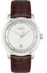 Boss Herrenuhr PRINCIPLE 1514114 Quarzwerk Klassisch wasserdicht 30m - Braun