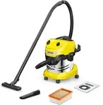 K&auml;rcher Nass-/Trockensauger WD 4 S V-20/5/22, 1000 W, 20 l, Flachfaltenfilter -
