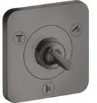 Ab-/Umstellventil AXOR CITTERIO E T/Q Unterputz 12x12 brushed black chrome brushed