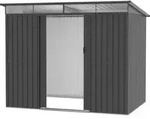 tepro Metallger&auml;tehaus Multi Shed XL Skylight, mit Pultdach und Lichtband