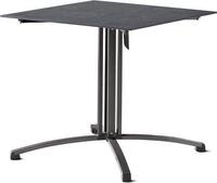 Sieger Gastro Tisch Polytec S&auml;ulenklappgestell 80x80 cm
