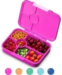 Schmatzfatz Bento-Box f&uuml;r Kinder - BPA-frei, Auslaufsicher, 4-6 F&auml;cher,...