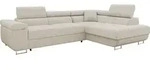 MIRJAN24 Ecksofa Torezio Cord, Stilvoll Eckcouch mit Bettkasten und...