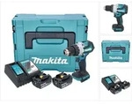 Makita DHP 489 RFJ Akku Schlagbohrschrauber 18 V 73 Nm Brushless + 2x Akku 3,0...
