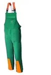 Forstschutz-Latzhose Gr. 46 gr&uuml;n/orange - 46