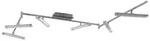 Lindby LED-Deckenleuchte Pilou, 6-flg., dimmbar, chrom - Silber