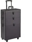 Efalock Rollkoffer BLACK ASSIST - Schwarz