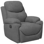 HOMCOM Relaxsessel, Fernsehsessel mit Liegefunktion Liegesessel mit Leinenoptik...