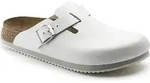 Birkenstock Boston Super Grip wei&szlig; Clogs schmal Gr&ouml;&szlig;e 36 - Wei&szlig; - 36
