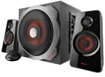 TRUST Trust GXT 38 Lautsprecherset 60 W PC Schwarz 2.1 Kan&auml;le - Schwarz